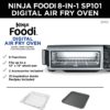 Ninja SP101 Foodi 8-in-1 Digital Air Fry, Large Toaster Oven